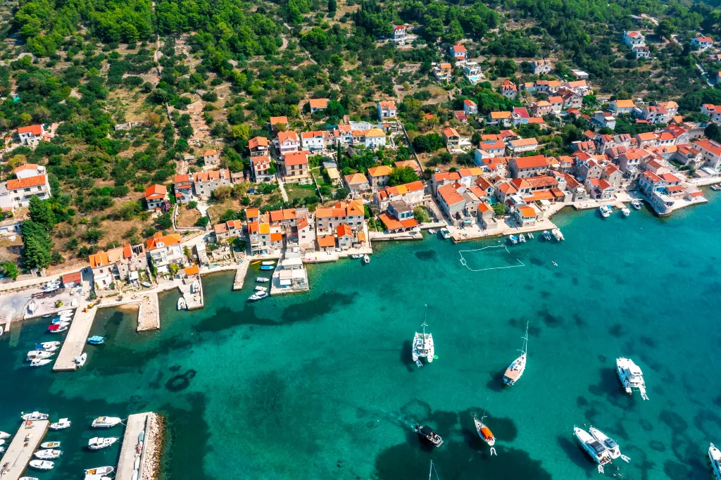 Seaside Family Villa with Pool on Prvić Luka Island