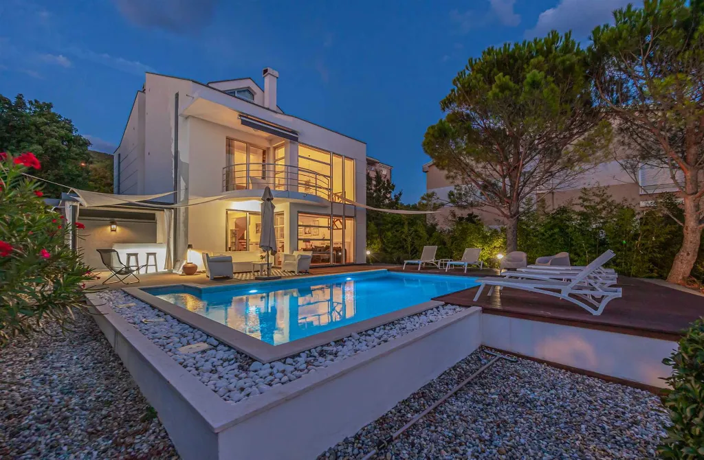 Premium Villa with Pool and Garden in Crikvenica