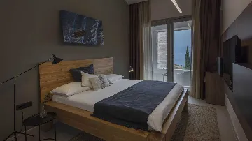 Contemporary Villa Retreat with Heated Pool, Splitska