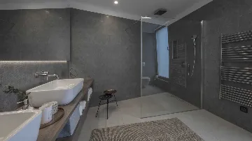 Contemporary Villa Retreat with Heated Pool, Splitska