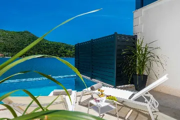 Modern Seaside Villa with Pool in Slano