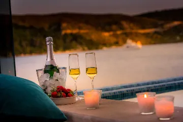 Modern Seaside Villa with Pool in Slano