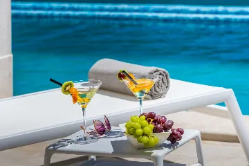 Modern Seaside Villa with Pool in Slano