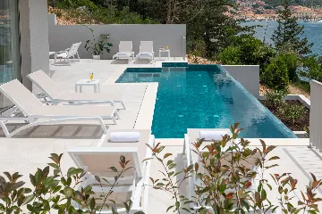 Contemporary Villa Retreat with Pool in Vela Luka