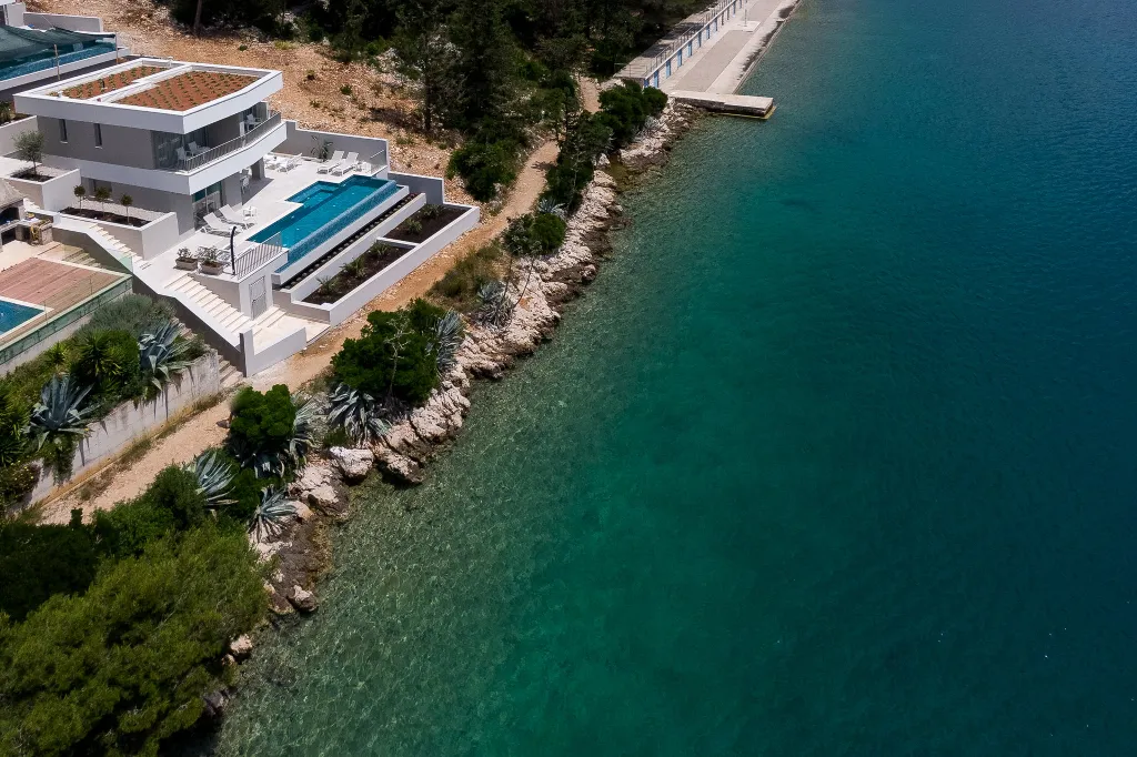 Contemporary Villa Retreat with Pool in Vela Luka