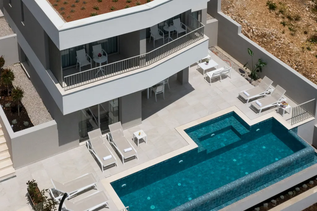 Contemporary Villa Retreat with Pool in Vela Luka