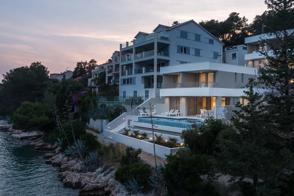 Contemporary Villa Retreat with Pool in Vela Luka