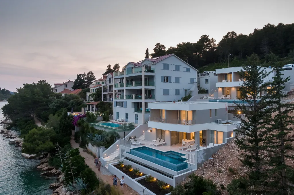 Contemporary Villa Retreat with Pool in Vela Luka