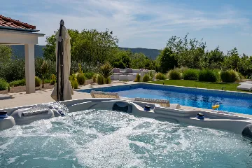 Modern Villa Retreat with Pool in Radašinovci