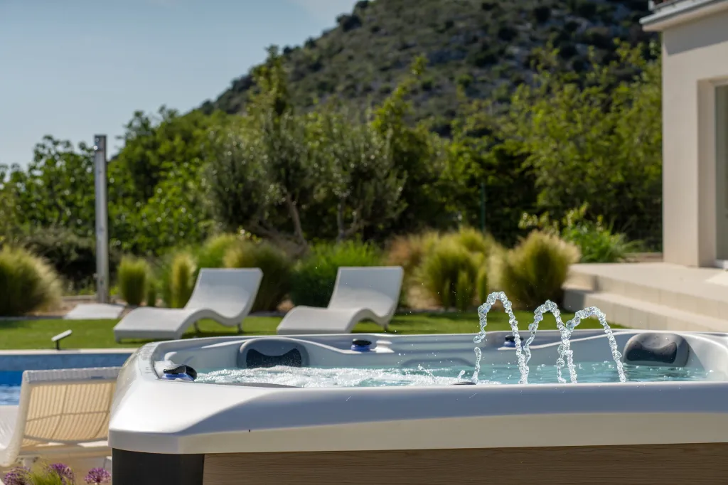 Modern Villa Retreat with Pool in Radašinovci