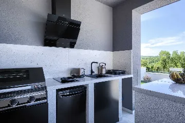 Modern Villa with Pool and Jacuzzi in Rakalj