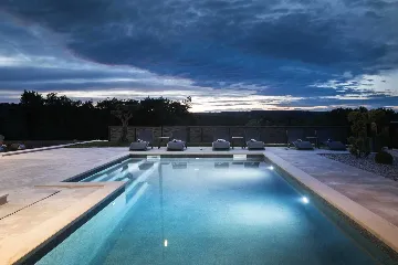 Modern Villa with Pool and Jacuzzi in Rakalj