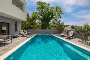 Contemporary Villa with Heated Pool in Solin