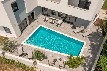 Contemporary Villa with Heated Pool in Solin
