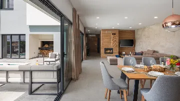 Contemporary Villa with Heated Pool in Solin