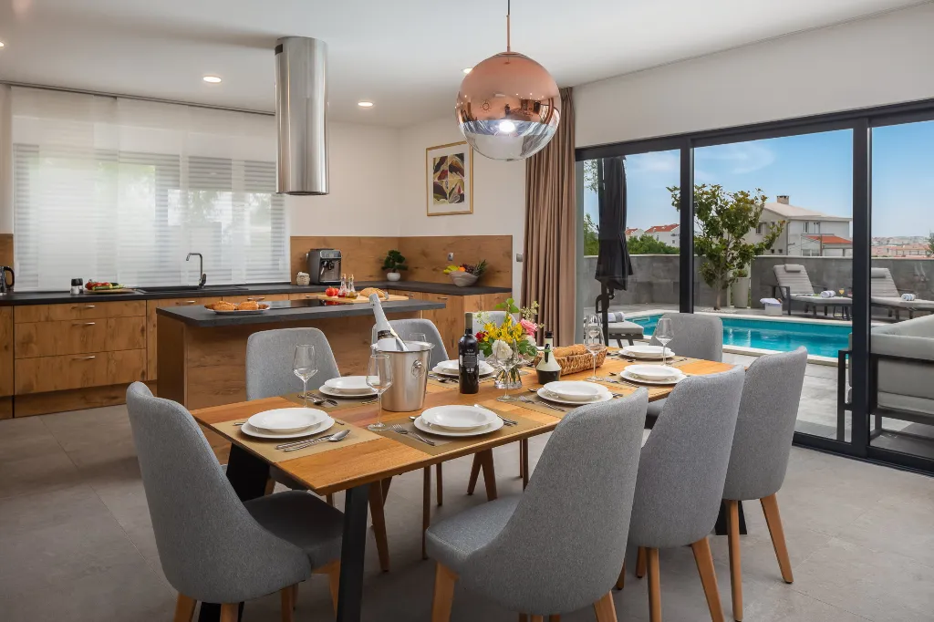 Contemporary Villa with Heated Pool in Solin