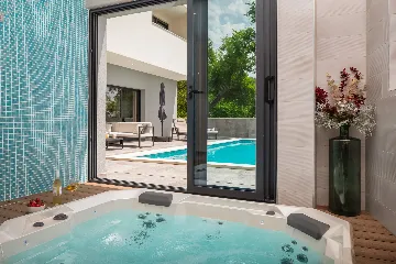 Contemporary Villa with Heated Pool in Solin