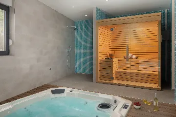 Contemporary Villa with Heated Pool in Solin