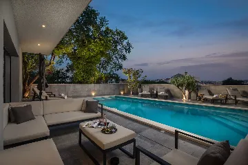 Contemporary Villa with Heated Pool in Solin