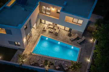 Contemporary Villa with Heated Pool in Solin