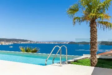 Modern Seaside Villa with Heated Pool in Trogir