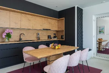 Modern Seaside Villa with Heated Pool in Trogir