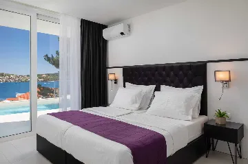 Modern Seaside Villa with Heated Pool in Trogir