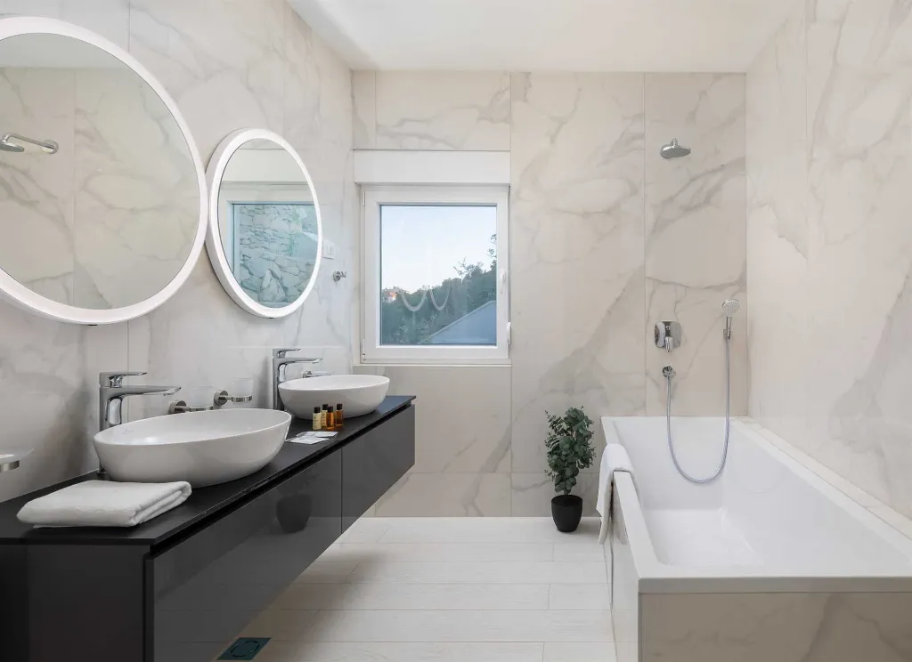 Modern Seaside Villa with Heated Pool in Trogir