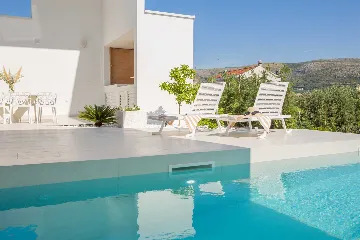 Contemporary Villa with Heated Pool in Trogir