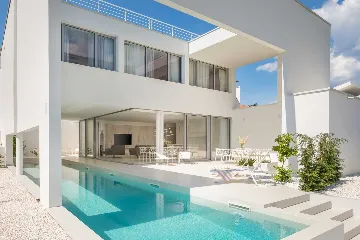 Contemporary Villa with Heated Pool in Trogir