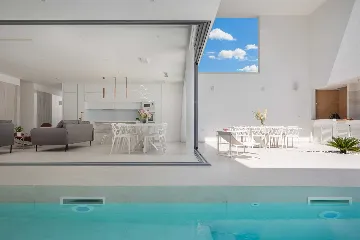 Contemporary Villa with Heated Pool in Trogir