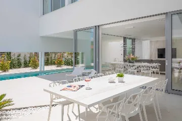 Contemporary Villa with Heated Pool in Trogir