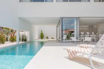 Contemporary Villa with Heated Pool in Trogir