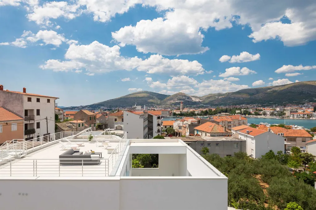 Contemporary Villa with Heated Pool in Trogir