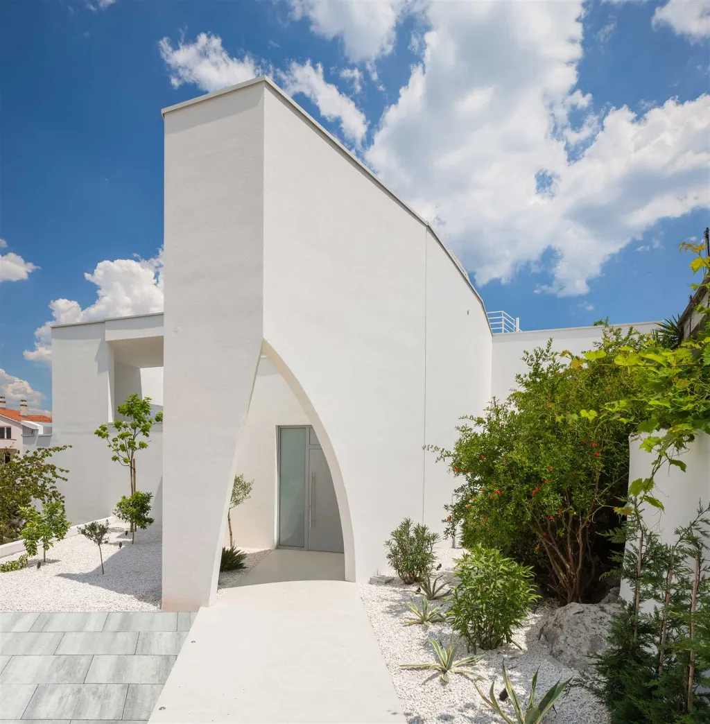 Contemporary Villa with Heated Pool in Trogir