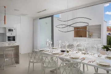 Contemporary Villa with Heated Pool in Trogir