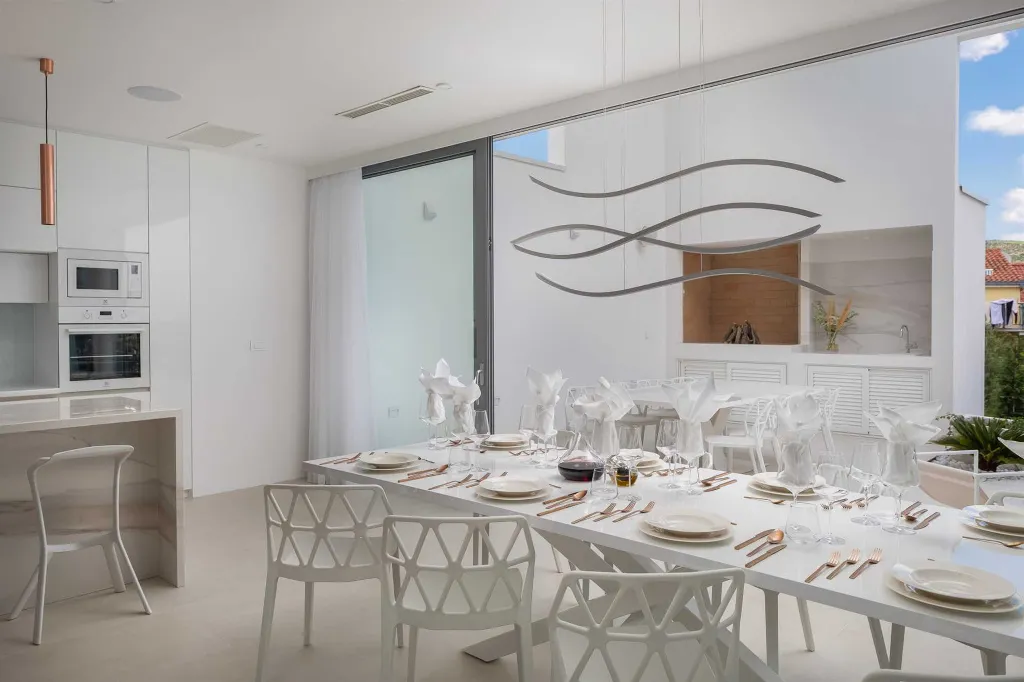 Contemporary Villa with Heated Pool in Trogir