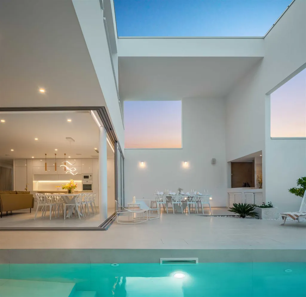 Contemporary Villa with Heated Pool in Trogir