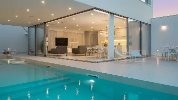 Contemporary Villa with Heated Pool in Trogir