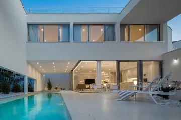 Contemporary Villa with Heated Pool in Trogir