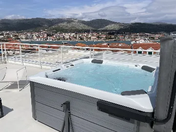 Contemporary Villa with Heated Pool in Trogir