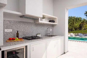 Modern Villa Retreat with Pool in Režanci, Istria