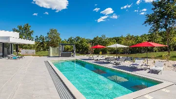 Modern Villa Retreat with Pool in Režanci, Istria