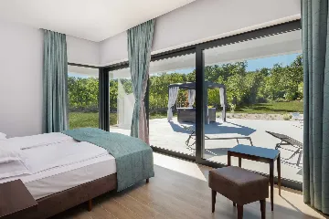 Modern Villa Retreat with Pool in Režanci, Istria