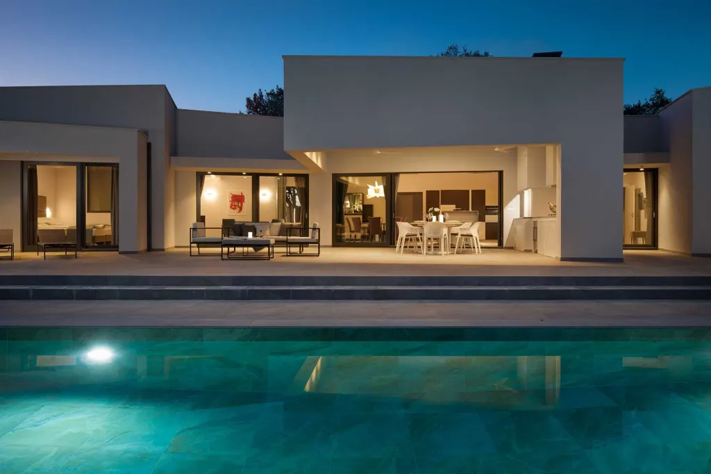 Modern Villa Retreat with Pool in Režanci, Istria