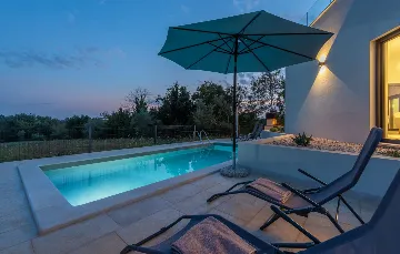 Contemporary Family Villa with Pool in Vabriga