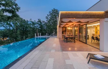 Modern Two-Bedroom Villa with Pool in Pazin