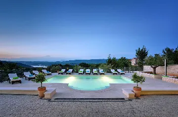 Spacious Villa Retreat with Pool in Krnica