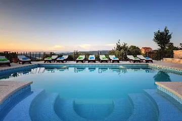 Spacious Villa Retreat with Pool in Krnica