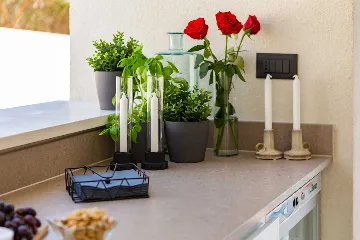 Beachfront Villa with Heated Pool, Okrug Gornji